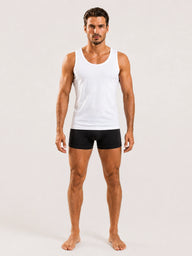 Tank Top Vest - White